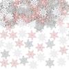 Festa de casamento de floco de neve de Natal jogando pedaços de papel Decoração de árvore de Natal suprimentos glitter decoração de mesa