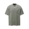 Camiseta de Manga Corta de Verano Estilo Nuevo Retro Americano Funcional Desconstruida Marca de Moda Lavado Pesado Diseño Desgastado Camiseta Holgada