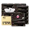 Papel de Seda Coração Edição Colaborativa Pino Rose, Caixa Completa com 80 Folhas, Tamanho M, Papel de Seda para Dormitório de Volta às Aulas com Estampa de Rosa para Limpar as Mãos