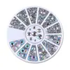 Comércio Exterior Popular Disco de Nail Art Joia Transparente Colorido Fundo Pontiagudo Caixa de Diamante Diamante para Unhas Arte de Unhas com Diamante Lote Misturado de Diamante