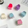 Nuevo Clip Pequeño Fijo para el Cabello Color Caramelo Pinza Pequeña Chica Dulce Linda Pinza de Garra Pequeña Pinza para Mechones Sueltos Pinza para Cola de Caballo Pasador