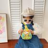 2026 Nova Bolsa de Peito Infantil Bolsa de Unicórnio Bolsa de Ombro Cruzada Desenho Animado Menino Menina Princesa Mochila Pequena