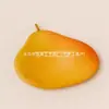 Criativo Laranja Simulação Fruta Fofo Almofada de Isolamento Térmico Porta-Copo de Isolamento Térmico Porta-Copo Ornamento de Mesa Anti-Escaldamento Acrílico Transparente