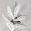 Nuevas Plantas Verdes de Simulación Planta de Hojas de Begonia de 5 Puntas Fondo de Pared de Plantas Diseño Floral DIY Decoración del Hogar Hojas Verdes de Simulación