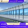Barreira de som de rodovia personalizada, ponte de absorção de som elevada de via expressa, barreira de som de base ferroviária, barreira de ruído de estrada