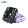 Funda protectora transparente de PVC con purpurina para Polaroid instax mini11, antiarañazos y anticaídas, venta al por mayor