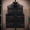 Chaleco de algodón de alta calidad para otoño e invierno para hombres, elegante y moderno, chaqueta deportiva cálida sin mangas para adolescentes