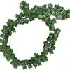 Decoración de Techo de Plástico Hiedra Verde Hojas Ratán Planta Enredadera Interior Tubería Colgante de Pared Decoración de Hojas Falsas