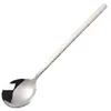 Aço Inoxidável Alemão Colher para Comida Ocidental Estilo Japonês Colher Doméstica de Qualidade Alimentar Luxo Acessível Sofisticada Colher de Café Exquisita Colher com Padrão Martelado