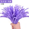 Palito Twist Macaron Criptografado Super Denso Espessado Tiras Raiz Cabelo Branco Bouquet de Arte Infantil Materiais DIY Feito à Mão