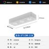 Foco de superficie ultradelgado cuadrado lámpara de caja led sala de estar dormitorio downlight antideslumbrante cabezal único cuatro cabezales doble cabezal lámpara cubo