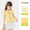 Camiseta Económica para Niña 12% de descuento Ropa Infantil Dudu Home Manga Corta de Verano para Niña Bebé Ropa Infantil Linda