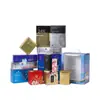 Cajas de embalaje personalizadas de fábrica para productos de cuidado de la piel, cajas de colores, cajas de regalo, cajas de cartón personalizadas de alta gama en oro y plata, embalaje de productos transfronterizos
