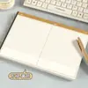Versão Horizontal B5 Padrão Maillard Mistura de Papéis Caderno Coreano de Coluna Dupla Diário de Alto Valor Caderno de Notas para Estudante