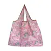 Nova Bolsa de Armazenamento de Nylon Cartoon Mickey Grande Capacidade Espessa para Viagem Supermercado Bolsa de Ombro Portátil para Compras Atacado