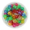 Contas Tubulares 6*9mm Contas de Pônei Transparentes Furo Grande Trançado de Dreadlocks Materiais Artesanais Contas para Fio Contas Soltas Acessórios para Joias DIY