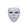 Chen Zhi Máscara Branca de Mascarada de Halloween para Rosto Inteiro Máscara Branca Respirável Pura para Role Play