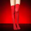 Qinghe Calcetines Largos de Terciopelo 80D Hasta la Rodilla Calidez para Habitación con Aire Acondicionado Calcetines de Dedos Separados Cinco Dedos Rodilleras Calcetines de Compresión Hombres Mujeres