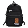 Mochila Retro de Color Contrastante 2025 Nueva de Gran Capacidad Bolsa de Trabajo Escolar Bolsa para Computadora de Estudiante Mochila de Viaje de Aspecto Elegante