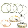 Em estoque fornecimento acessórios de aço inoxidável cabo de aço corda elástica pulseira Corda de cânhamo trançada pulseira com abertura de rosca