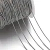 Venta Caliente Transfronteriza 0.9/1.2/1.5/2mm Acero Inoxidable Dorado Horno Cadena de Serpiente Redonda Materiales para Cadena de Collar DIY