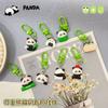 Llavero de Panda de Dibujos Animados Colgante Lindo Decoración para Mochila Escolar Prenda Pequeña de Jardín de Infancia Pequeño Regalo para Niños Venta al por Mayor