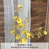 Cenário de Arranjo de Flores Artificiais Amarelas Rosas Falsas Arranjo de Flores Estilo Floresta de Casamento Flores Adereços Decorativos