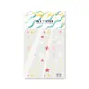 Cielo Verano Color Dopamina Pentagrama Irregular Pegatinas para Uñas Artísticas Nuevo Dulce Estrella Fuegos Artificiales Uñas DIY