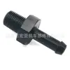 Rosca Externa 1/8NPT para Barb 1/4 Peças Automotivas Barb de Mangueira de Alumínio Conector Regulador de Pressão da Bomba de Combustível