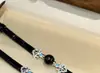 Pulsera de Cuentas de Ágata de Cristal Natural con Correa de Cuero para Mujer, Joyería Versátil de Moda Nicho Única para la Buena Suerte