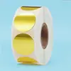 Pegatina Autoadhesiva Redonda con Forma de Corazón Dorado Caja de Empaque para Manualidades Caja de Regalo Caja para Llevar Pegatina Selladora Estándar Pegatina Decorativa