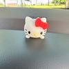 Muñeco de gato KT de dibujos animados accesorios de goma blanda de PVC funda para teléfono móvil caja de almacenamiento parche de exhibición para coche adornos de decoración