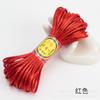 Corda de Nó Chinesa Não. 5 e Não. 67 Pulseira de Corda Trançada Acessórios para Tecelagem de Fios Materiais Artesanal DIY Corda Vermelha Atacado