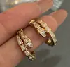 Collar Bvlgari Bv Snake de Gama Alta para Mujer, Chapado en Oro V con Oro de 18 Quilates, Diseño de Cabeza de Serpiente y Hueso de Serpiente, Cadena de Clavícula de Tres Círculos, Minimalista, Lujo Ligero, Estilo de Nicho