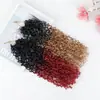 Peluca Africana para Mujer Rizos Pequeños Trenzas de Caja Crochet Cabello Yanky Twist Rizos Ramen Yankee Twist Crochet Cabello