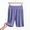 Calças de tubarão de algodão de três bits femininas verão fino exterior desgaste leggings barriga-levantamento quadril segurança anti-luz yoga shorts