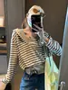 Moque Outono Nova Moda Estilo Blogger Jaqueta com Capuz e Colete Color Block Listrado Conjunto de Duas Peças MQ1813