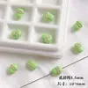 [pintura] Accesorios de aleación color macarrón Cuentas con agujero vertical de Minions Joyería DIY Pulsera Collar Cuentas