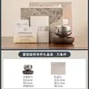 Tazas de Té Giratorias Plateadas Culturales y Creativas de la Ciudad Prohibida, Par de Tazas para Degustar Té, Regalo para Líderes, Ancianos, Mejores Amigos, Boda, Amigos, Cumpleaños