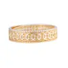 Rey Ciervo Dorado Plata Pura Chapado en Oro Corazón de Dinero Grande Sutra del Corazón Anillo Abierto con Superposición Diseño de Nicho Anillo Ajustable Joyería para Hombres y Mujeres Accesorios de Plata