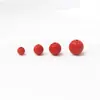 Cinnabar Cuentas Cepilladas Cuentas Redondas Cuentas Espaciadoras Venta al por Mayor Alto Contenido Arena Roja Arena Voladora de Agua Cuentas Cepilladas Cuentas Espaciadoras Cuentas Espaciadoras