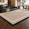 Alfombra de Estilo Medieval para Sala de Estar, Estilo Retro Francés, Lavable y Limpiable con Trapo, Sofá, Dormitorio, Felpudo sin Mantenimiento, Cobertura de Área Grande