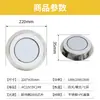 Lámpara LED para piscina exterior impermeable, sellado completo, acero inoxidable, para colgar en la pared, 12V, control remoto inalámbrico a color, lámpara submarina