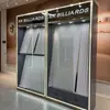 Vitrina Exhibidora para Tacos de Billar con Acabado de Pintura Sencillo, Caja de Luz, Iluminación Multicapa, Adecuada para Salas de Miembros, Gabinete de Almacenamiento para Tacos Grandes y Pequeños