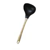 Cabo com cobertura de nylon espátula antiaderente colher de sopa espátula de omelete espátula de nylon utensílios de cozinha conjunto de 3 peças