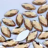 Strass Acrílico Olho de Cavalo 9*18mm Sem Furos, Strass de Fundo Plano para Joias, Materiais Artesanais DIY, Decoração de Artesanato para Roupas