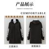 Delantal con Cremallera para Adultos, Delantal de Cocina Impermeable para Mujeres, Forro Polar Engrosado para Otoño e Invierno, Ropa de Trabajo para Hombres al por Mayor