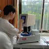 Máquina de rectificado y pulido metalográfico máquina de pre-rectificado de muestras máquina de pulido de doble disco máquina de rectificado y pulido automática de función completa de carga de punto único pantalla digital