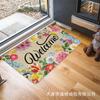 Tapete de entrada para el Día de la Madre transfronterizo, tapete de piso decorativo retro de primavera, tapete de piso para el hogar de la generación Amazon, alfombra