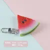 Simulação de frutas e vegetais morango pimenta amora lichia cebola chaveiro fones de ouvido pequenos e frescos pingente acessórios de bolsa